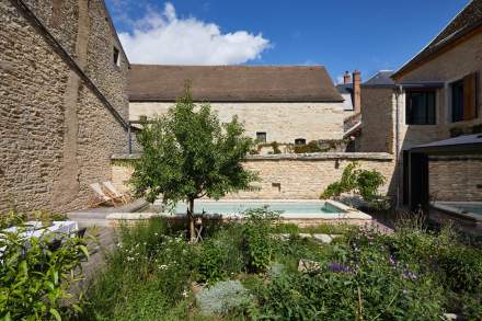 Piscine La Maison de Pommard Maison d’Hôtes et Spa en Bourgogne