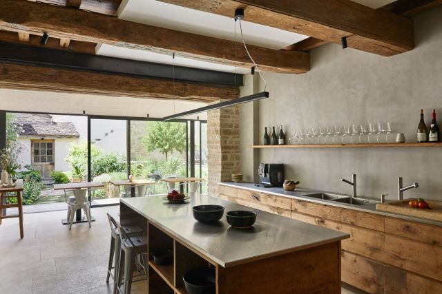 Kitchen La Maison de Pommard Boutique Hotel Luxury Guest Rooms in Burgundy