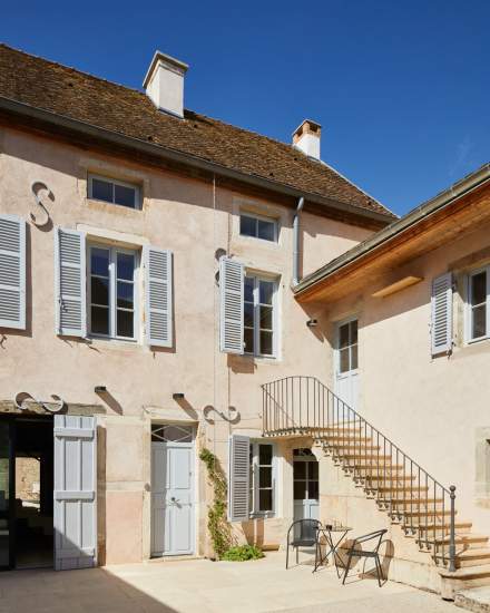 Maison de Pommard en Bourgogne Extérieure de la Maison et le Jardin
